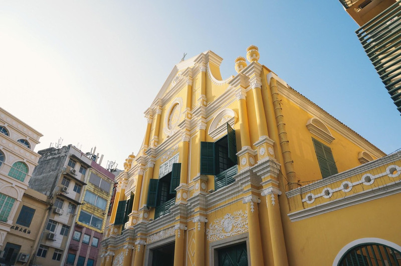 澳门小巷深处的独特风情